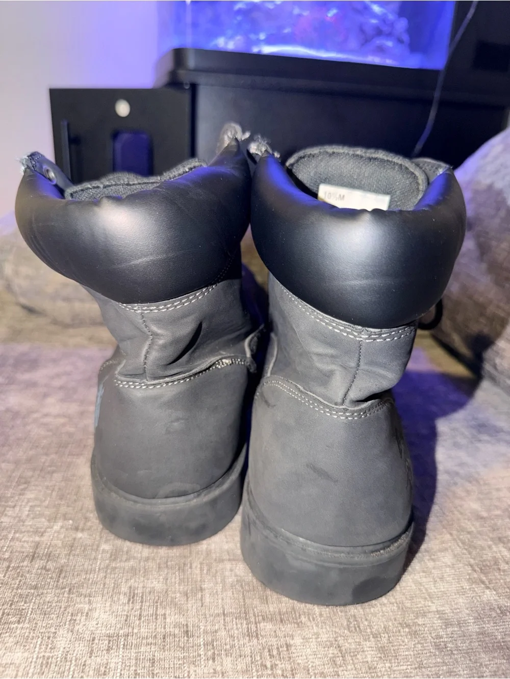 U.S. Polo Assn Owen High Black Lace Up Boots Men’s Size 10.5M